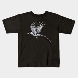 Raven Illustration Kids T-Shirt